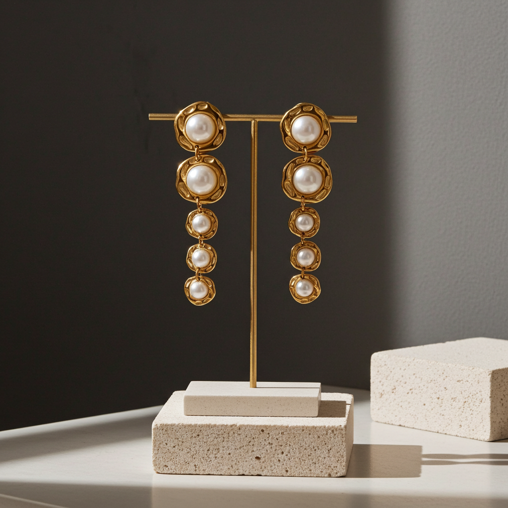 Pendientes Órbita Perla